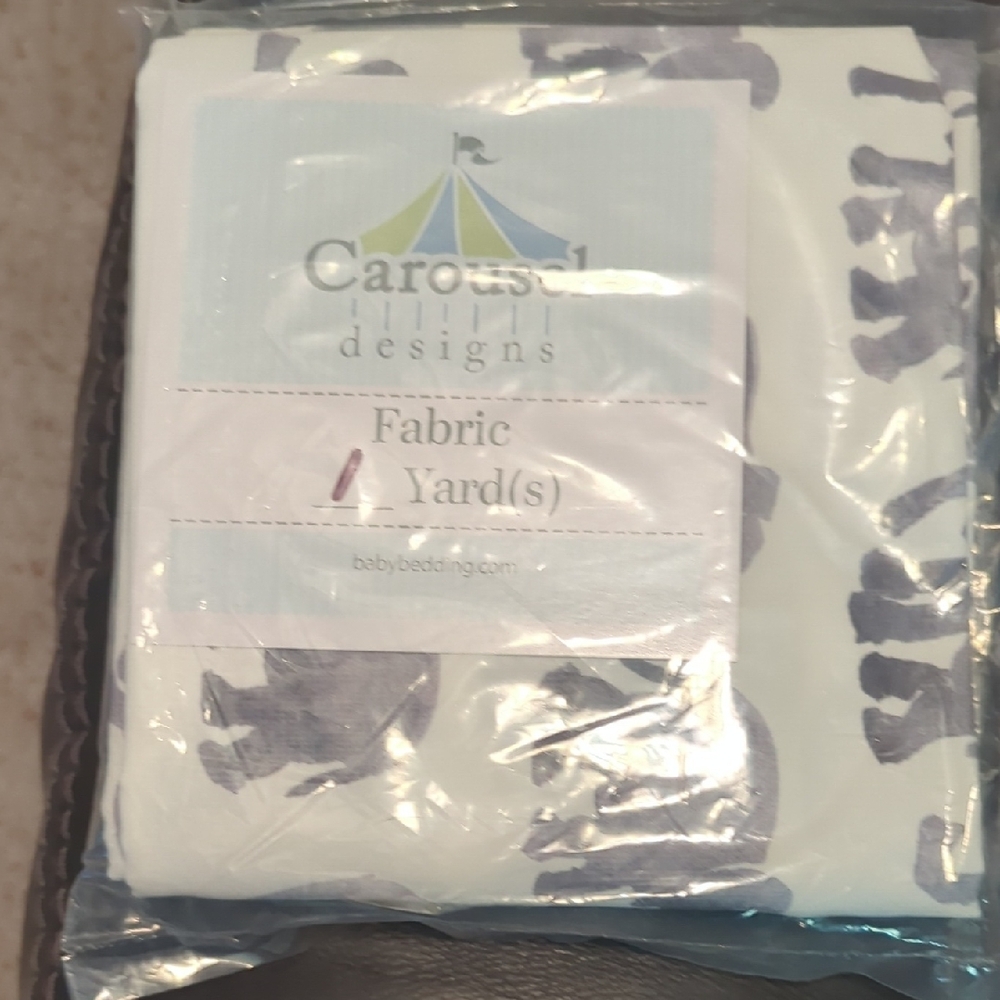 Kids Fabric - White‎ and Gray